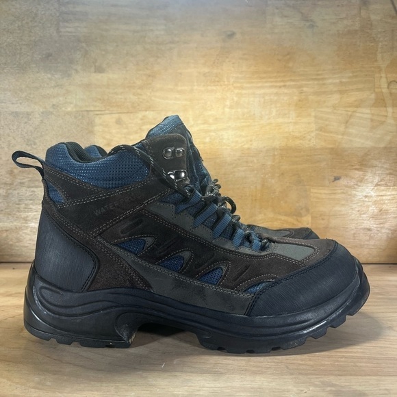 Ozark Trail WATERPROOF Peyton Mens Sz 12W Hiking Leather Suede Boots 2539395 - Picture 1 of 8